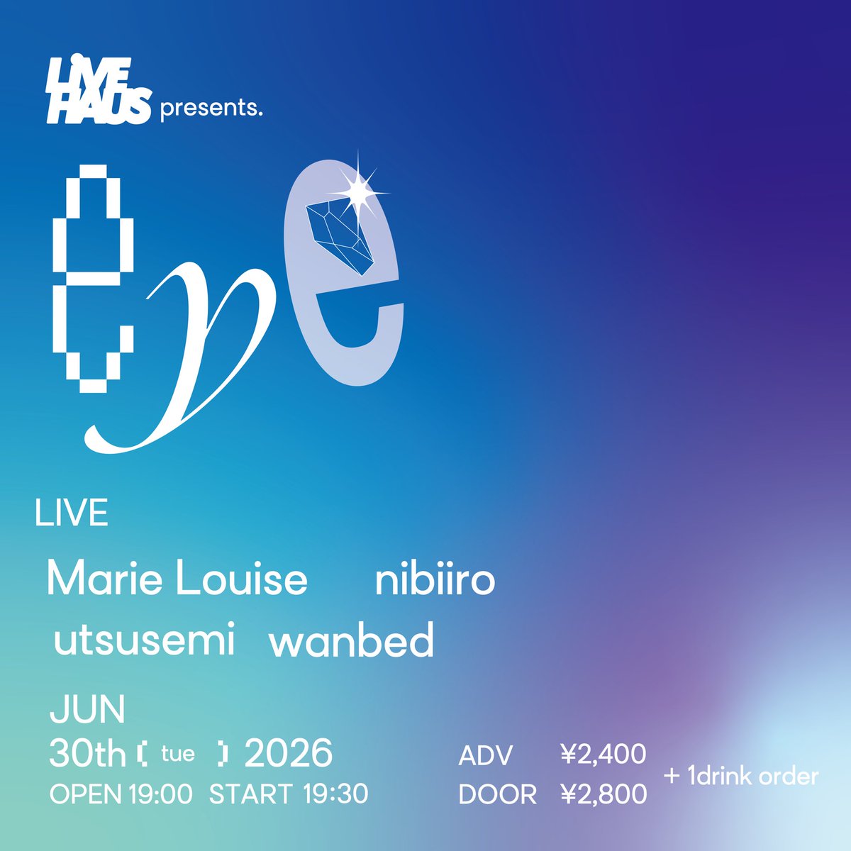 eye — LIVE HAUS, JUN 30 (TUE)