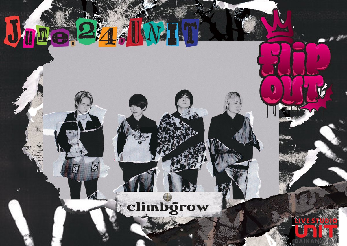 FliP OuT vol.1 — Daikanyama UNIT, JUN 24 (WED)