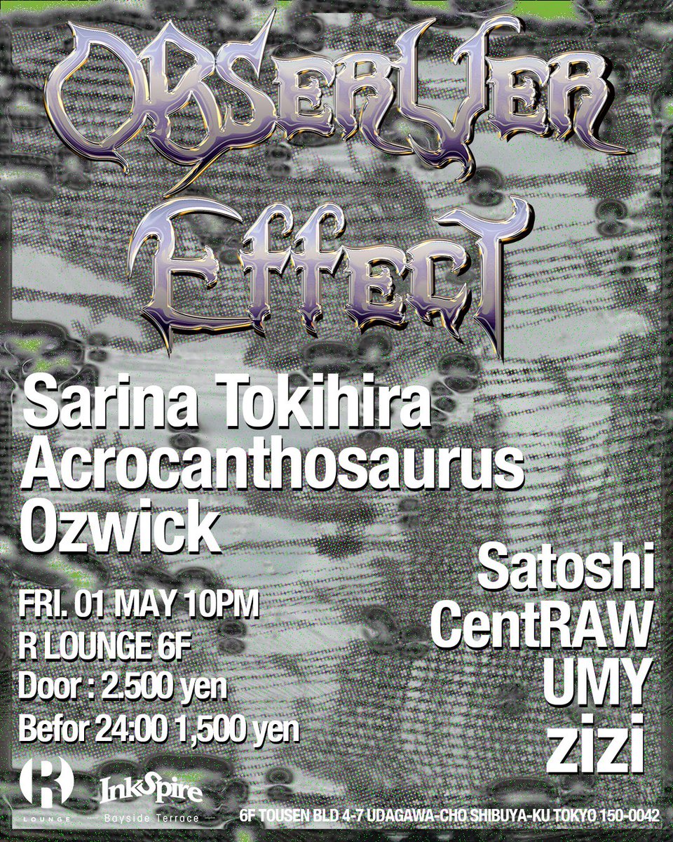 Observer Effect flyer