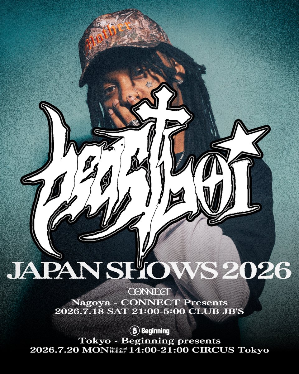 beastboi. 初来日 flyer