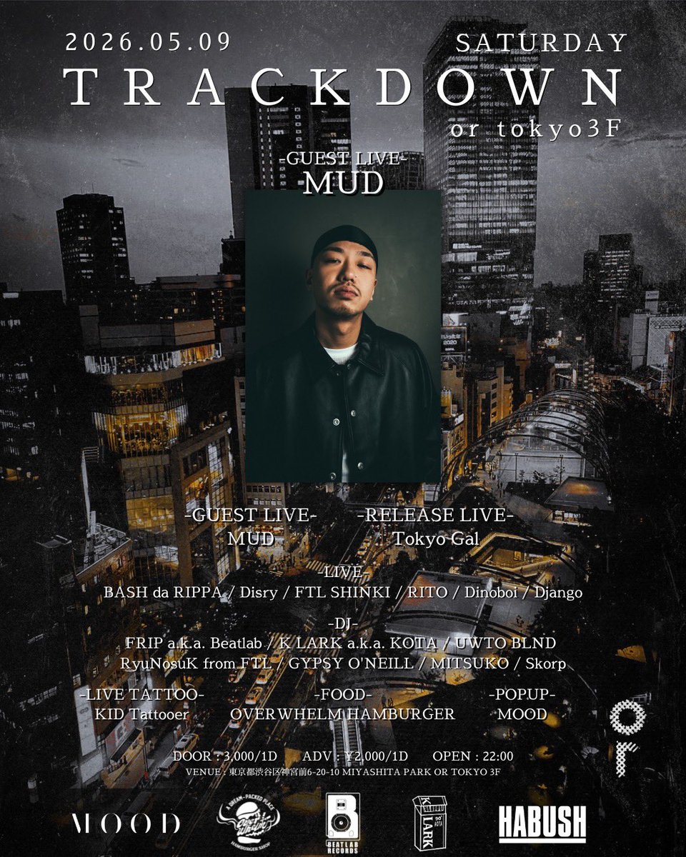 TRACK DOWN flyer