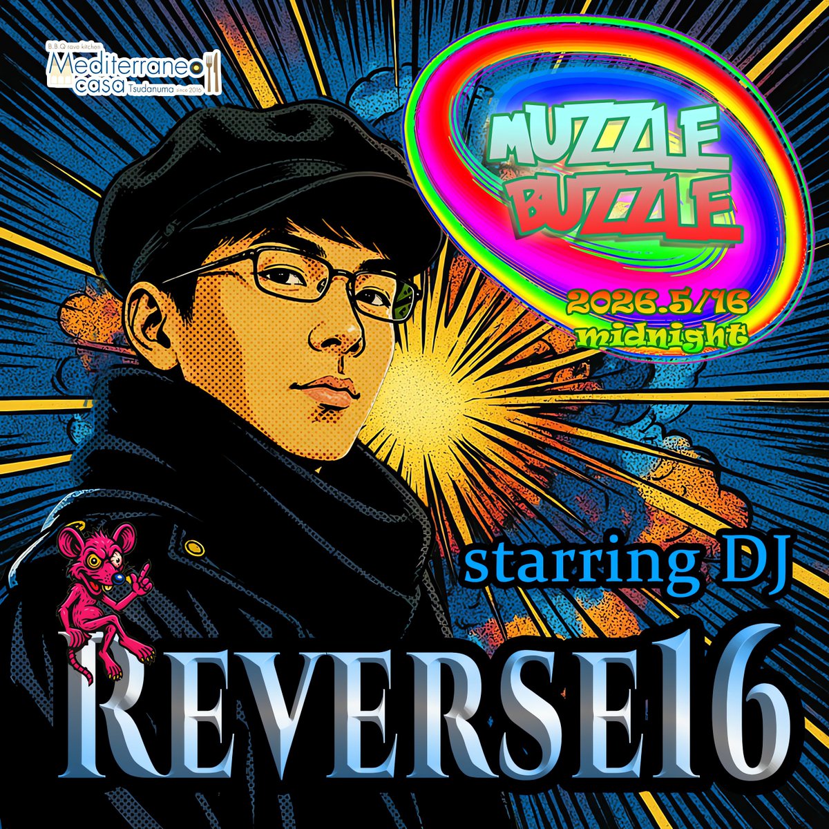 MUZZLE BUZZLE flyer