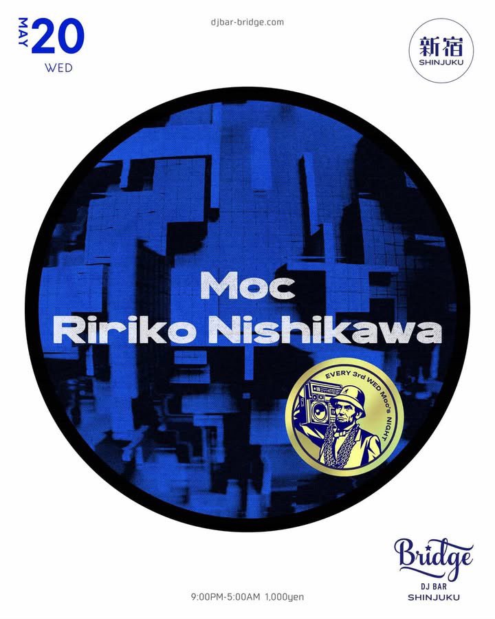  — バーブリッジ新宿, 5.20（水）