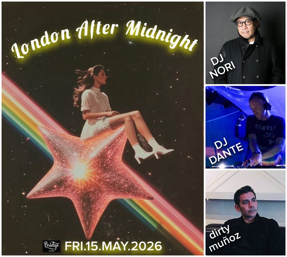 SHIBUYA | LONDON AFTER MIDNIGHT feat. DJ NORI — バーブリッジ渋谷, 5.15（金）