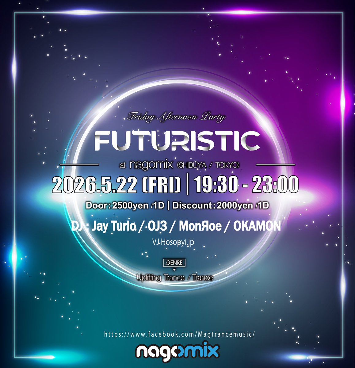 FUTURISTIC flyer