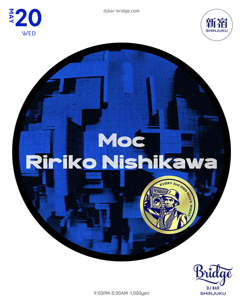  — バーブリッジ新宿, 5.20（水）