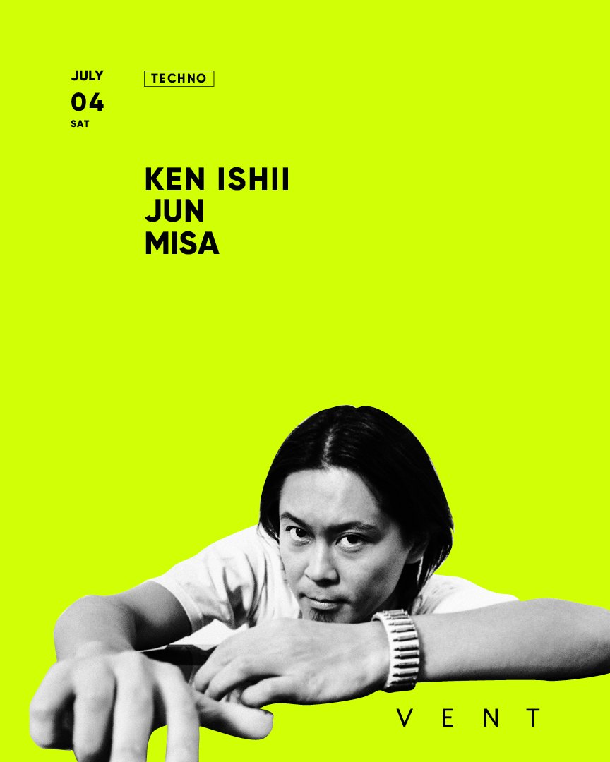 KEN ISHII flyer