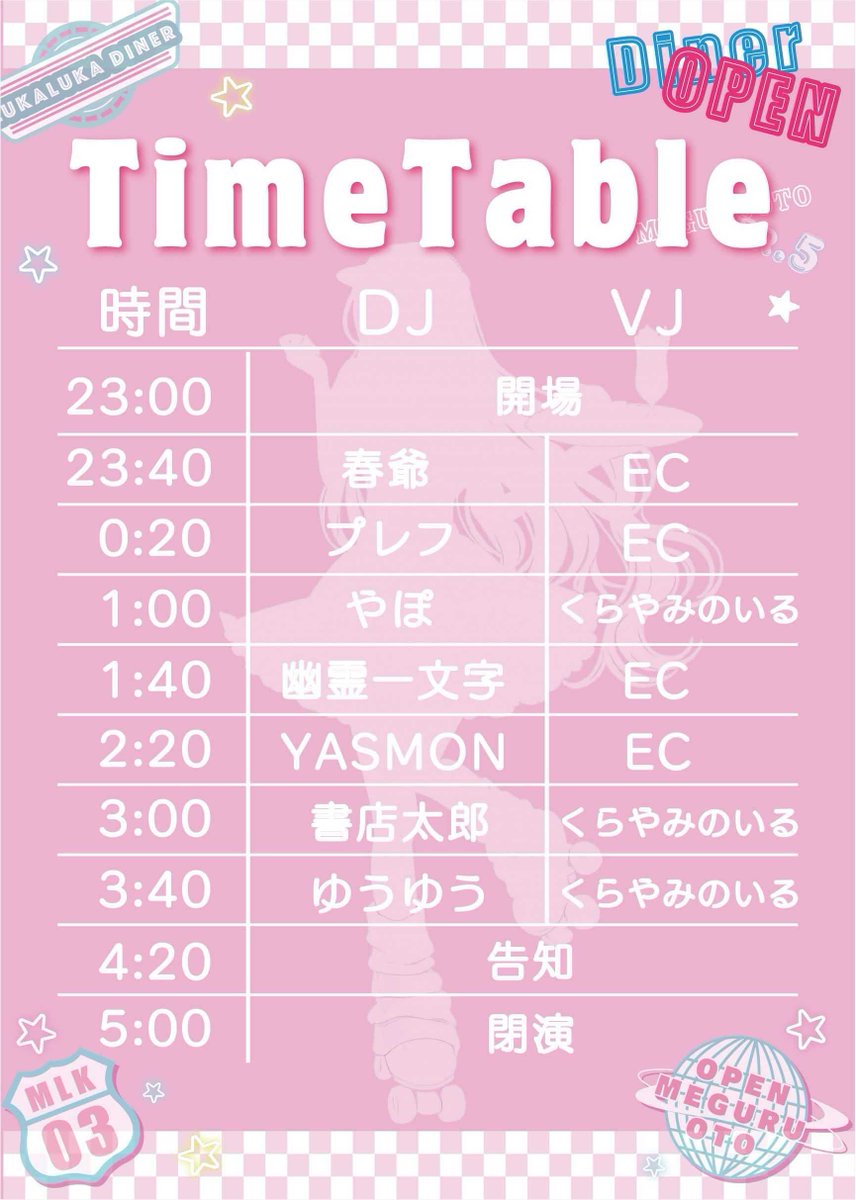めぐるオト Ver.5 — R Lounge, 5.30（土）