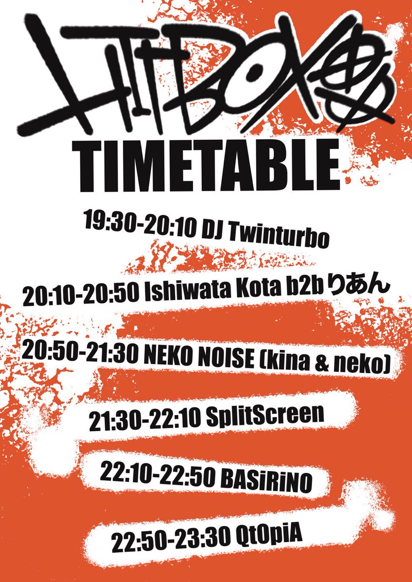 HitBox++ — Asagaya DRIFT, JUL 16 (THU)