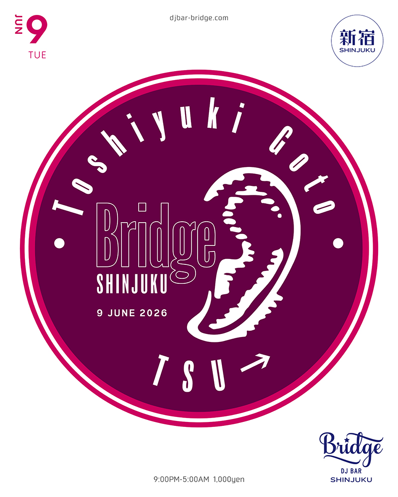 Toshiyuki Goto / TSU→ flyer