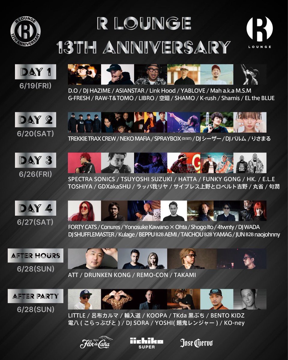BIG 20TH ANNIVERSARY — club bar FAMILY, 6.12（金）