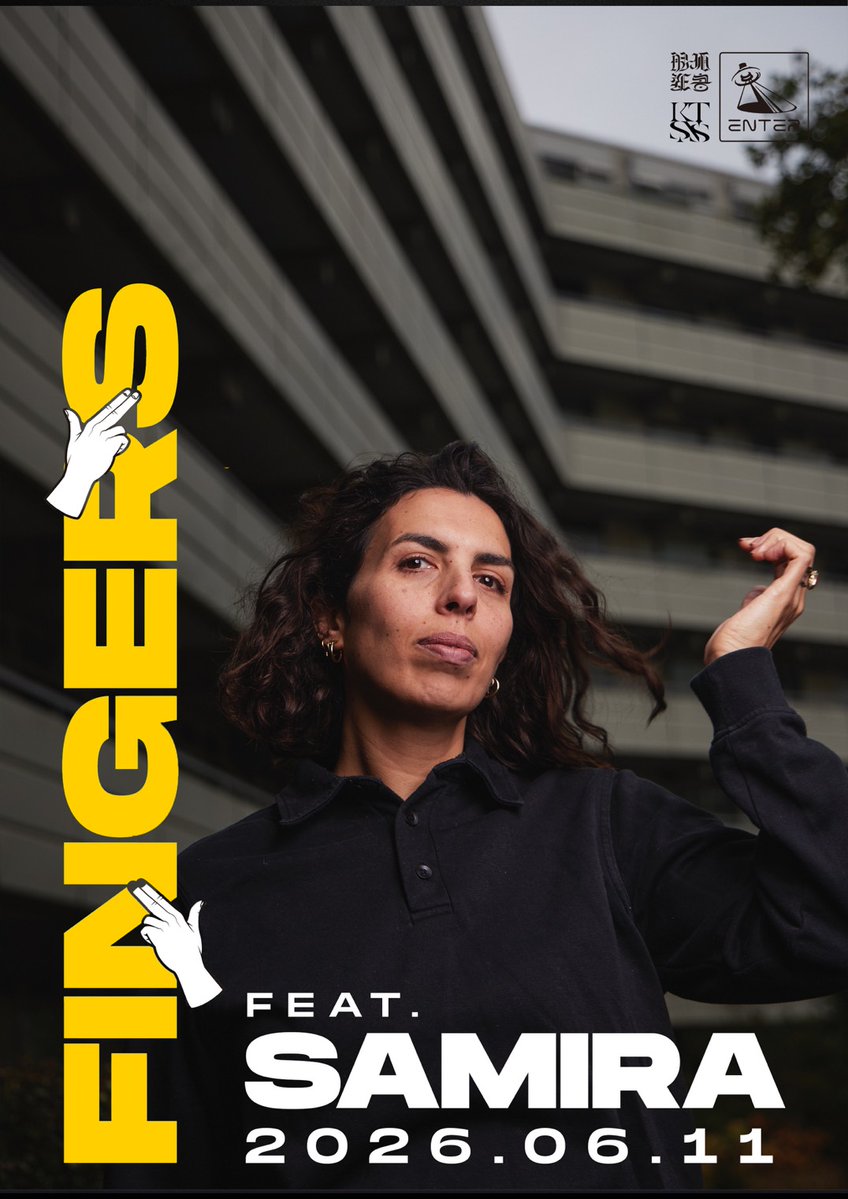 FINGERS feat. Gamma Intel & Samira flyer