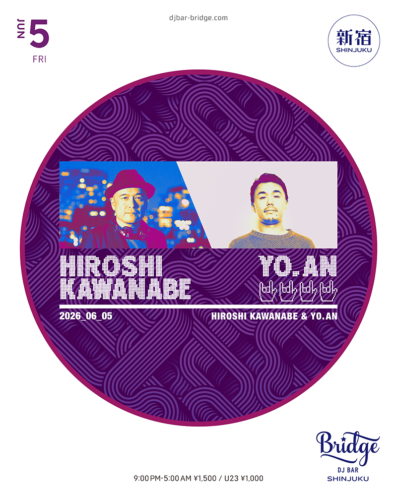 HIROSHI KAWANABE & YO. AN flyer