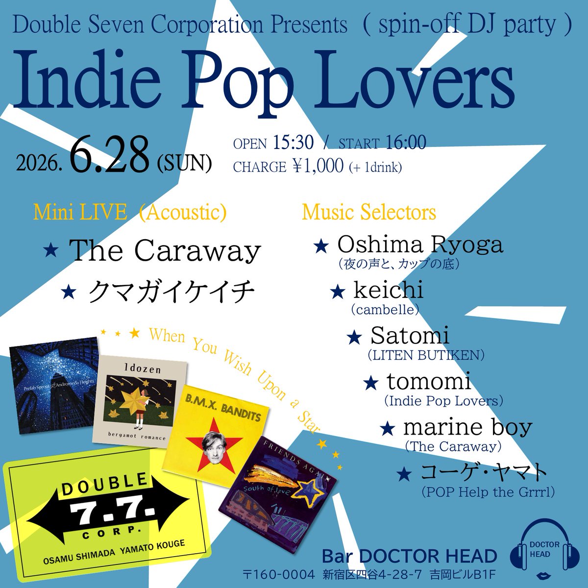 Indie Pop Lovers flyer