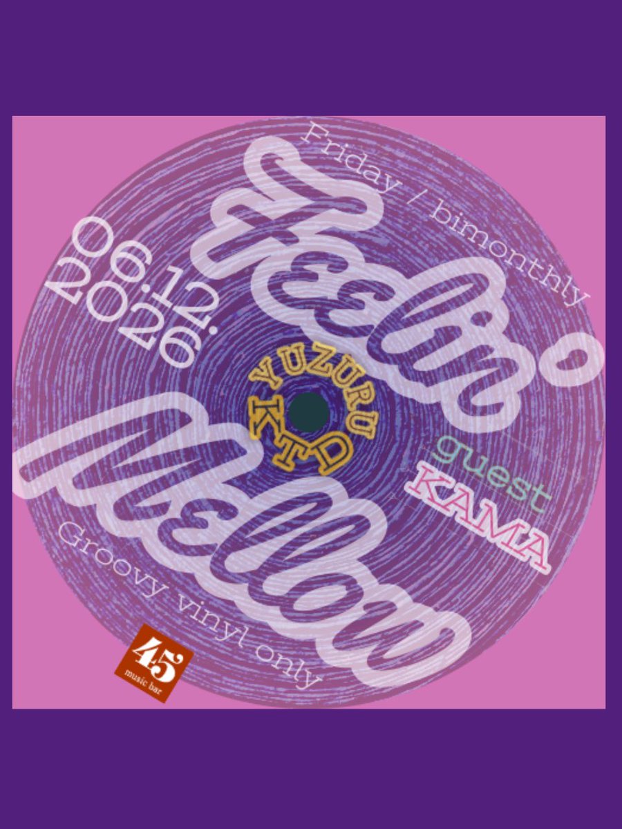 Feelin Mellow — music bar 45, 6.12（金）