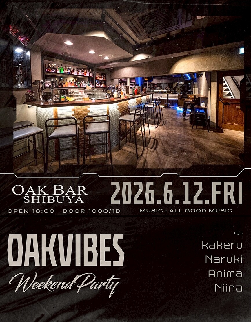 OAKVIBES flyer