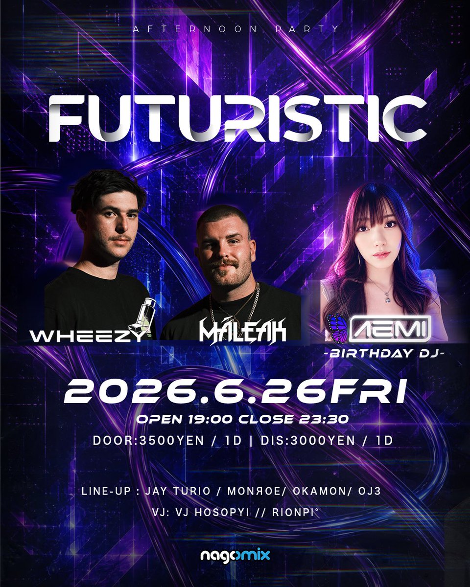 FUTURISTIC flyer