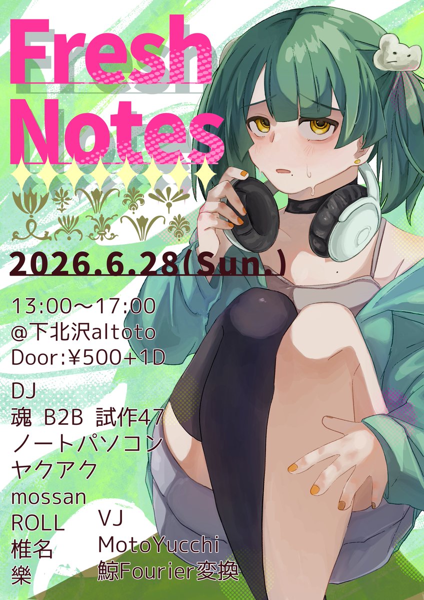 アルトト的俺たちのアイドル総選挙 2026 〜第1回中間発表〜 flyer