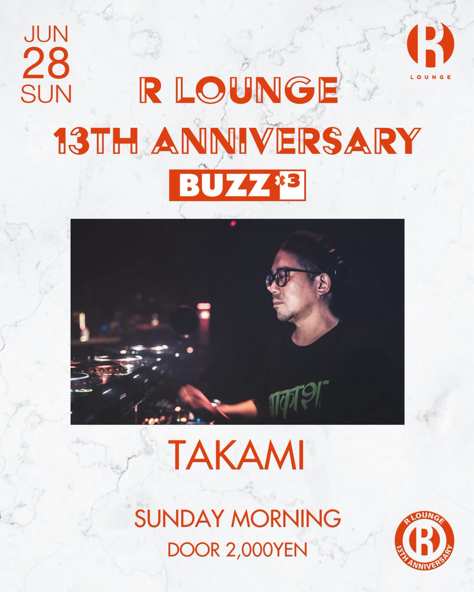 ナイフレ!!! Vol.219 18TH ANNIVERSARY — R Lounge, 6.28（日）