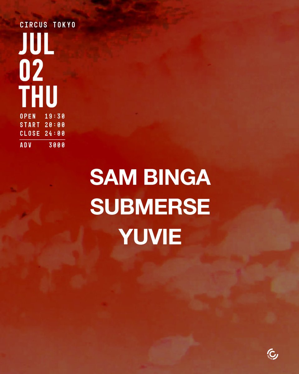 Sam Binga flyer