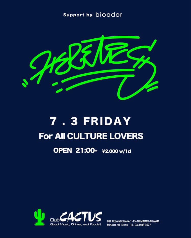 HERETICS — Club CACTUS, 7.03（金）