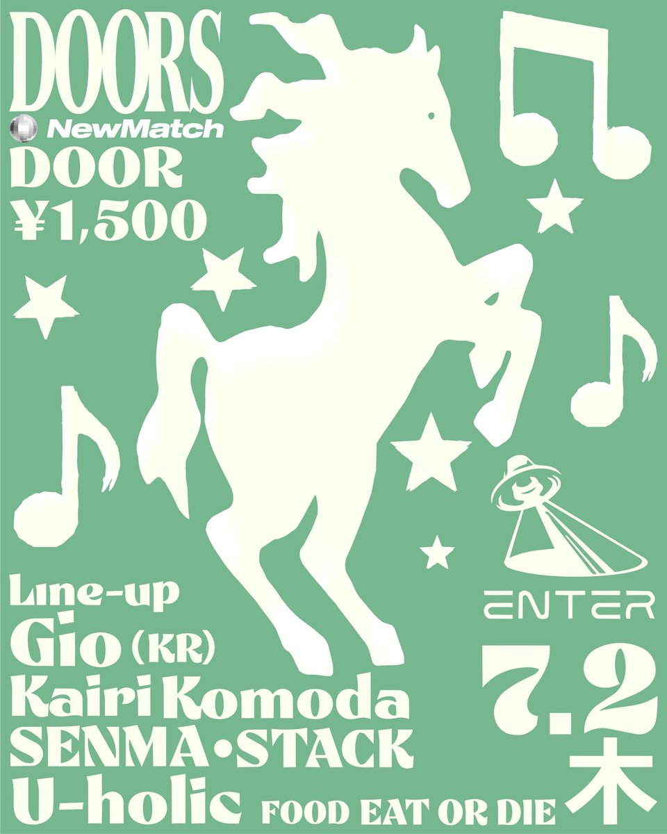 DOORS — ENTER, 7.02（木）