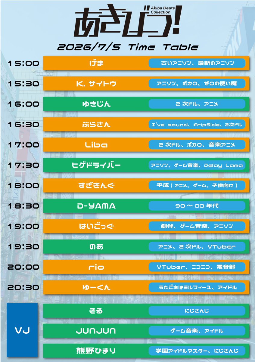 あきびーつ Akiba Beats Collection Vol.08 — MOGRA, 7.05（日）