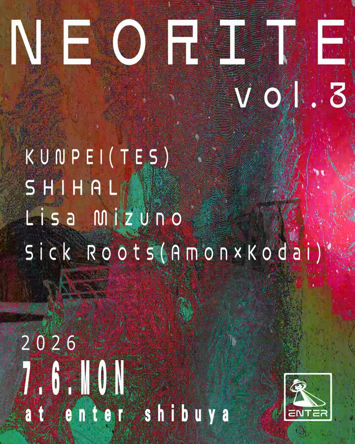 Neo Rite vol.3 flyer