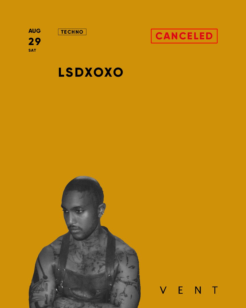 LSDXOXO flyer