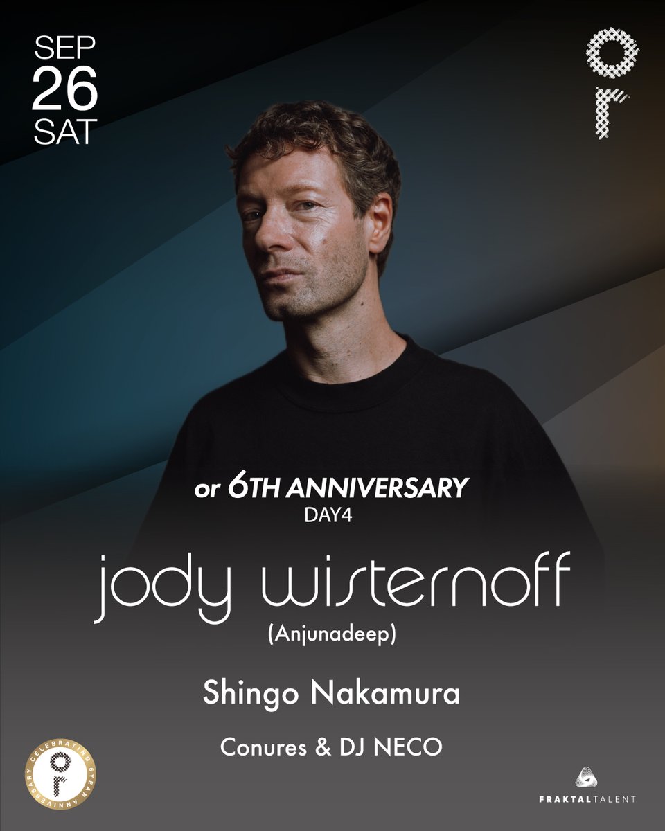 OR 6TH ANNIVERSARY DAY4 flyer