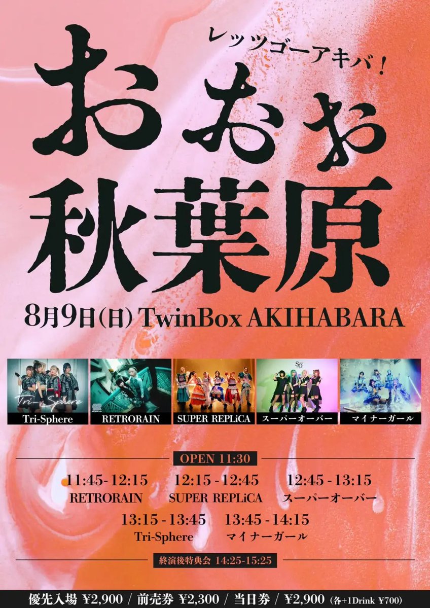 レッツゴーアキバ！おおお秋葉原 flyer