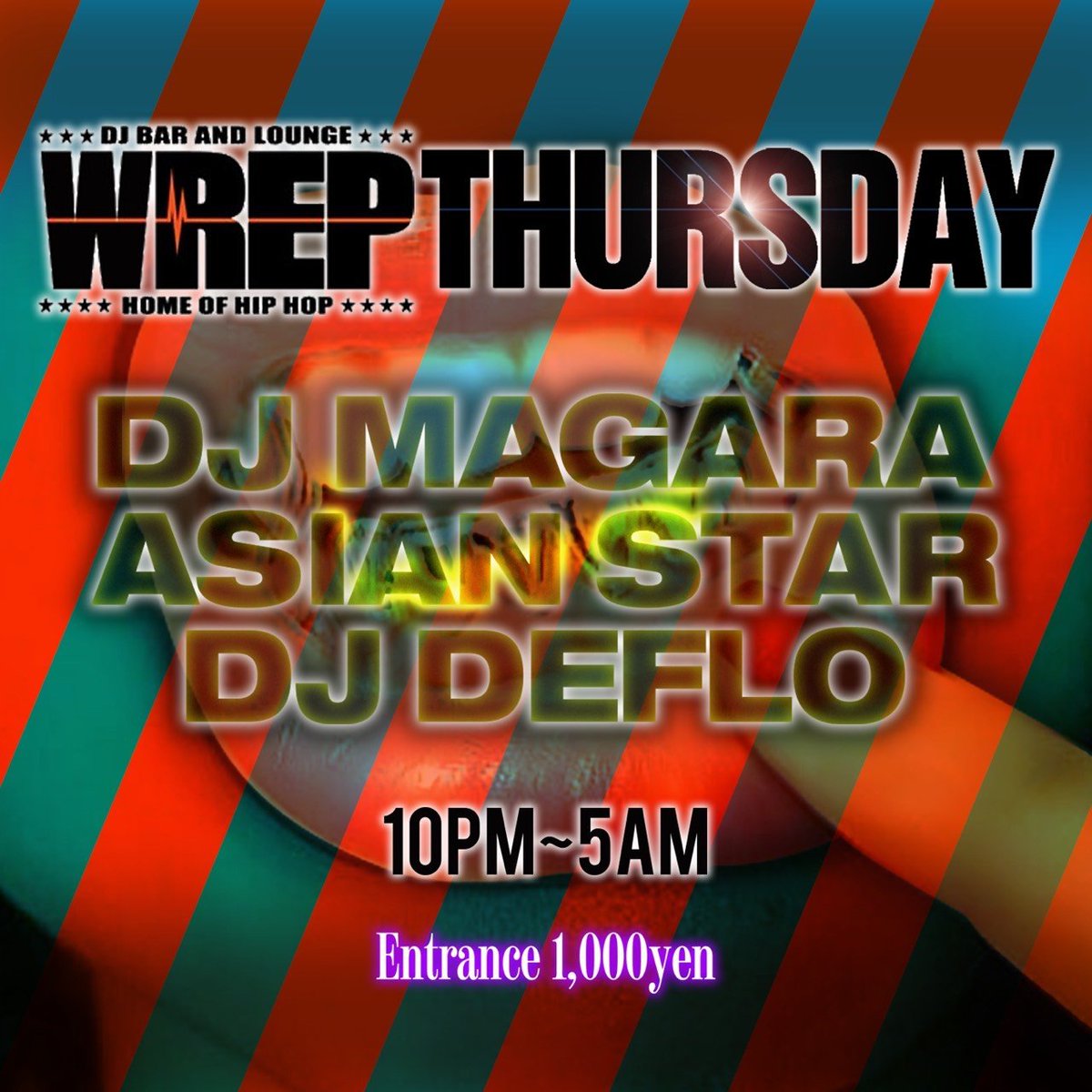WREP THURSDAY — DJ Bar & Lounge WREP, 8.13（木）