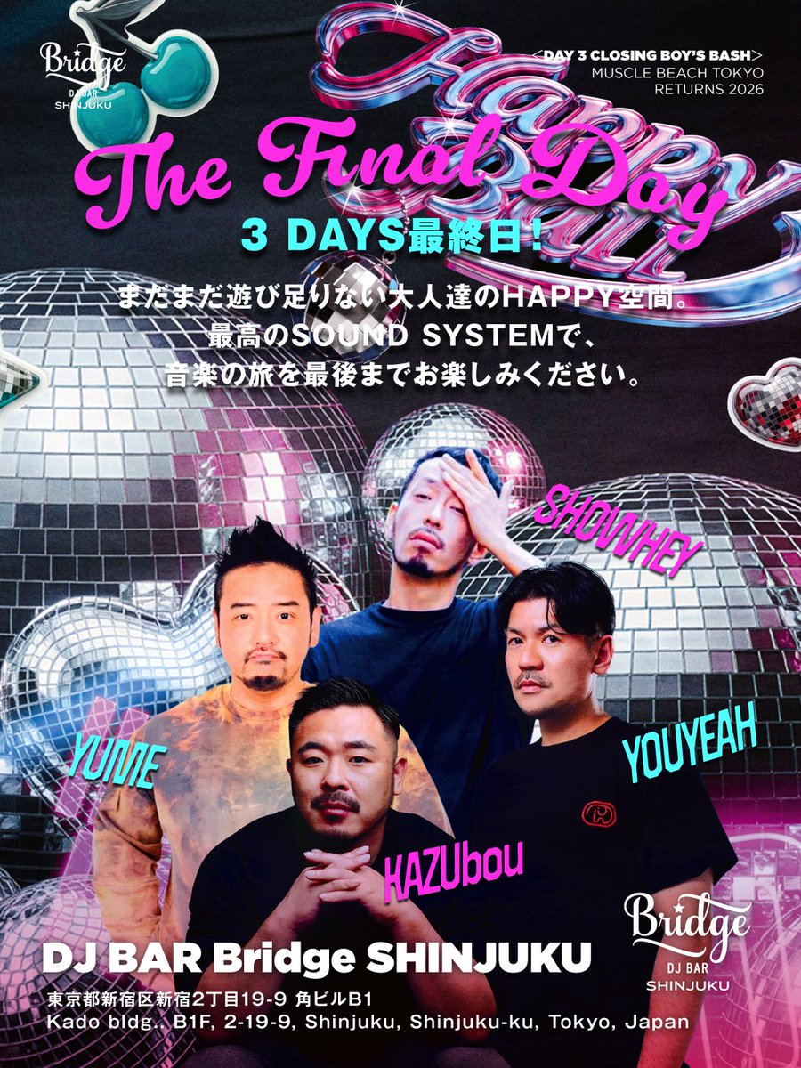 HAPPY BALL flyer