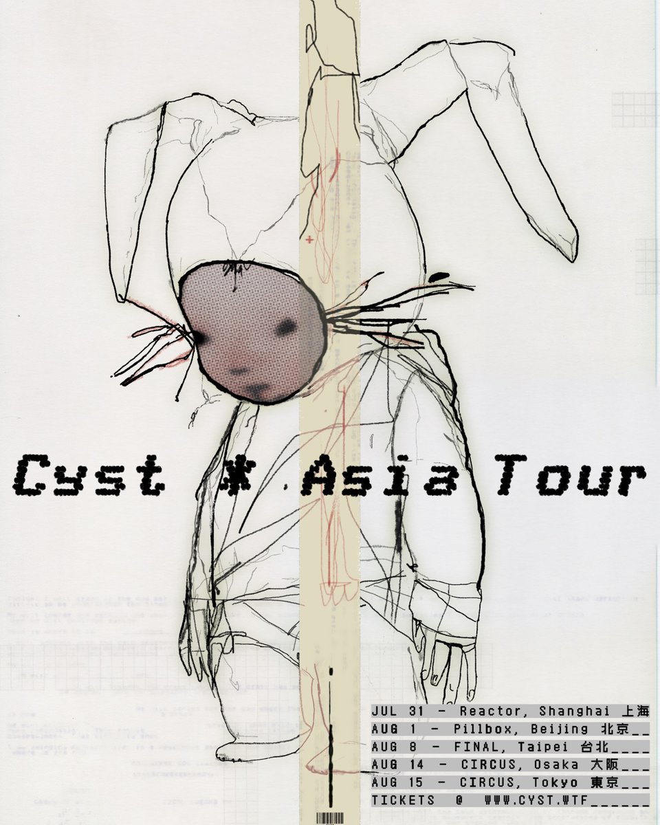 CYST — Circus Tokyo, 8.15（土）