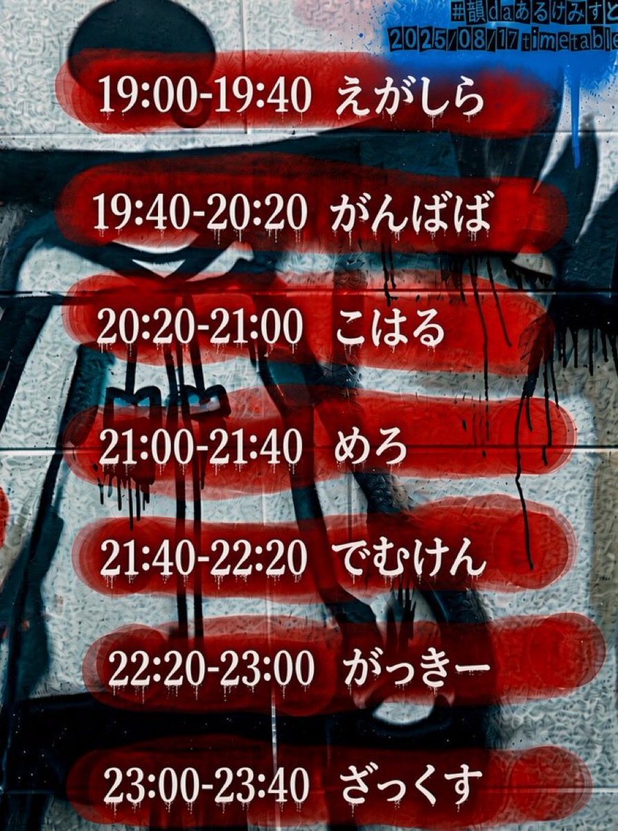 韻 da あるけみすと — あるけみすと, 8.17（月）