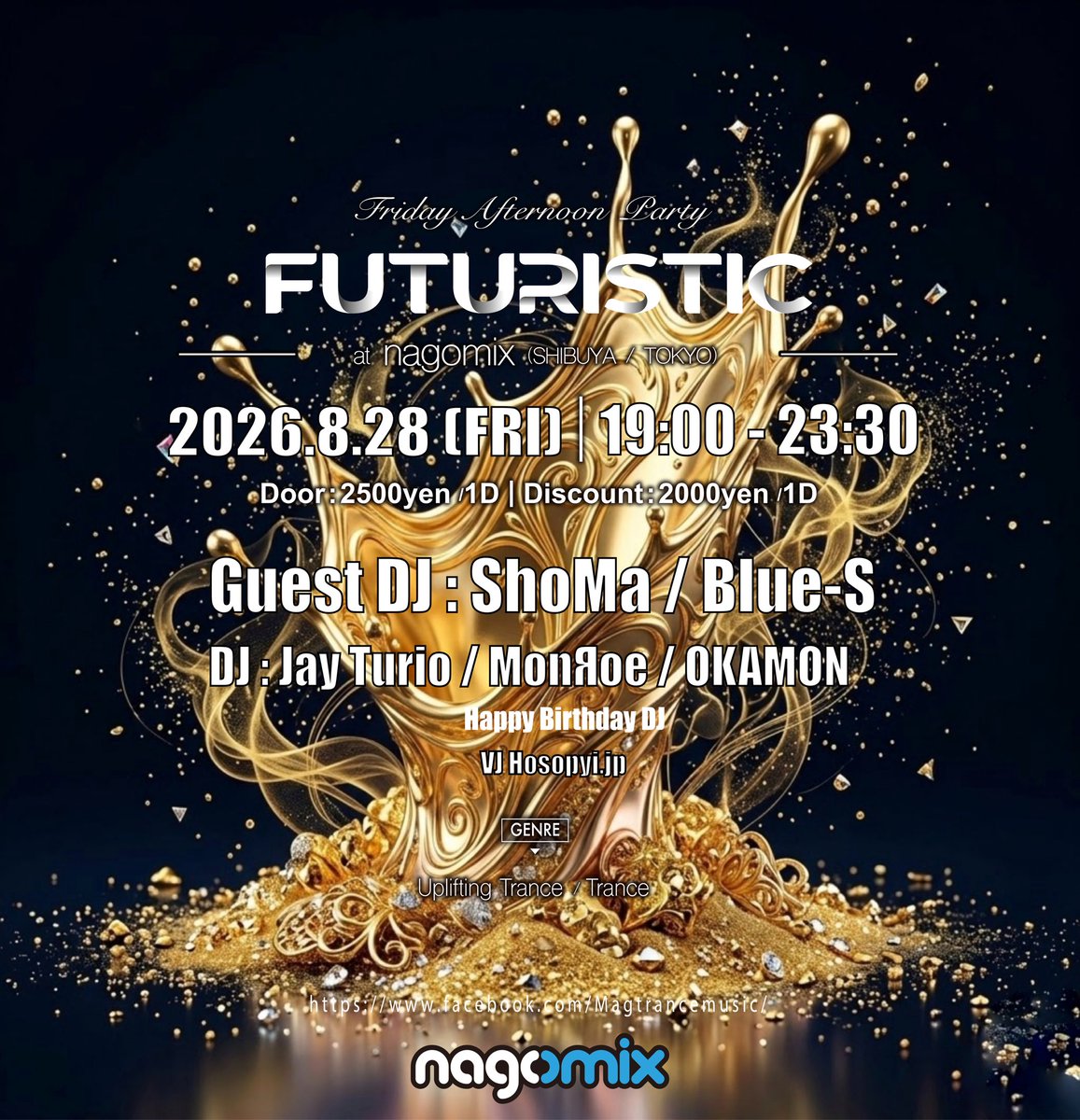 FUTURISTIC flyer