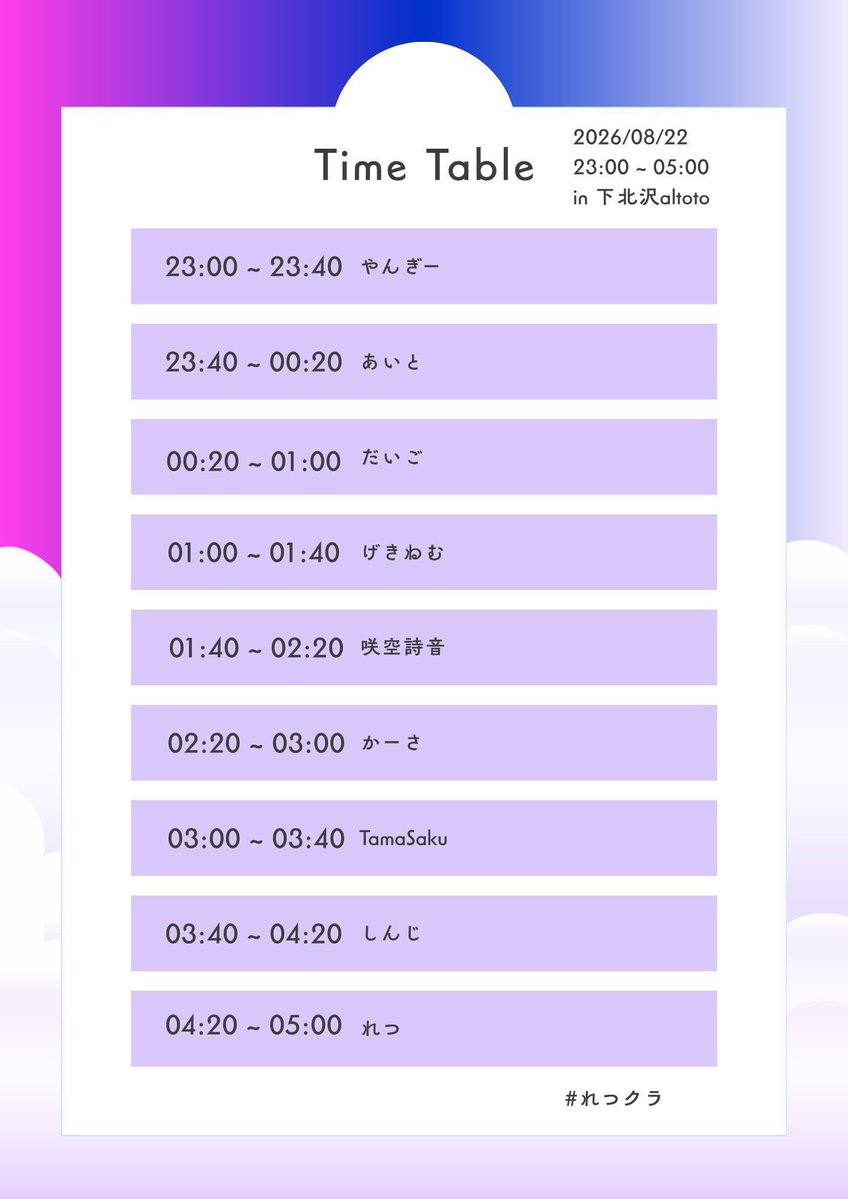 DJを教える会 — アルトト, 8.22（土）