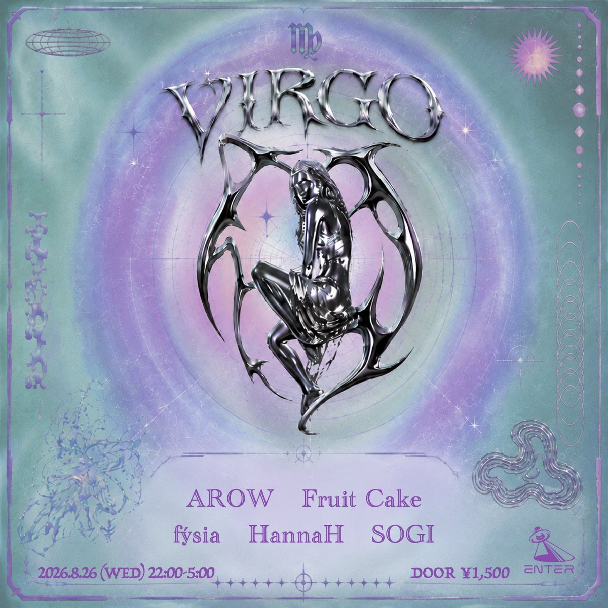 VIRGO — ENTER, 8.26（水）