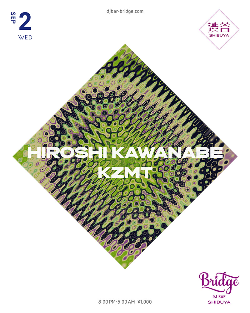 Bridge SHIBUYA Wednesday flyer
