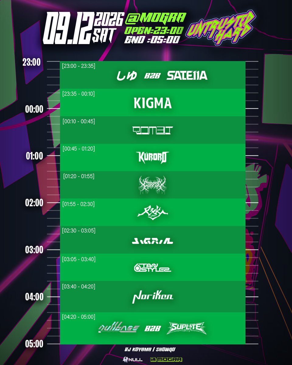 ano_koro vol.11 — MOGRA, 9.12（土）