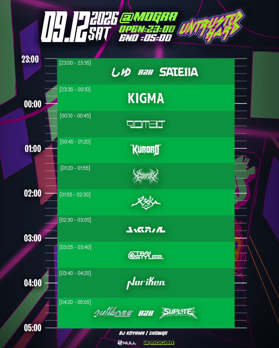 ano_koro vol.11 — MOGRA, 9.12（土）