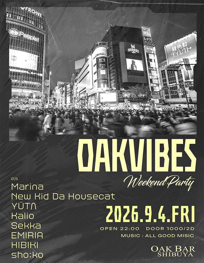 OAKVIBES flyer