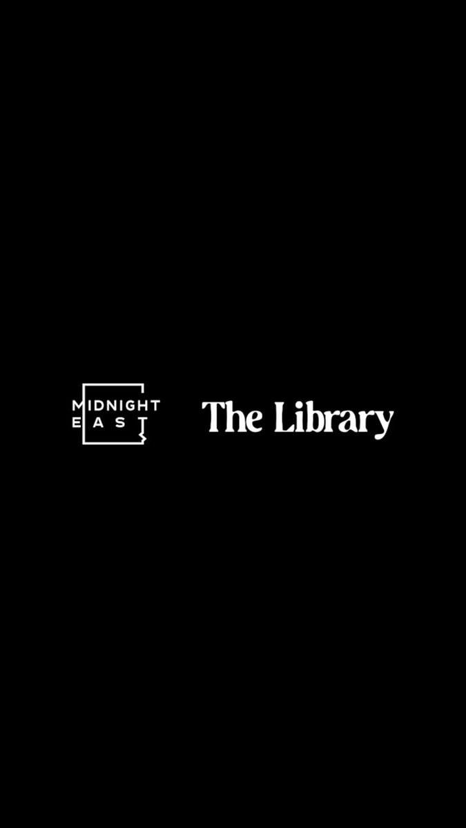 The Library with Dan Shake at MIDNIGHT EAST flyer