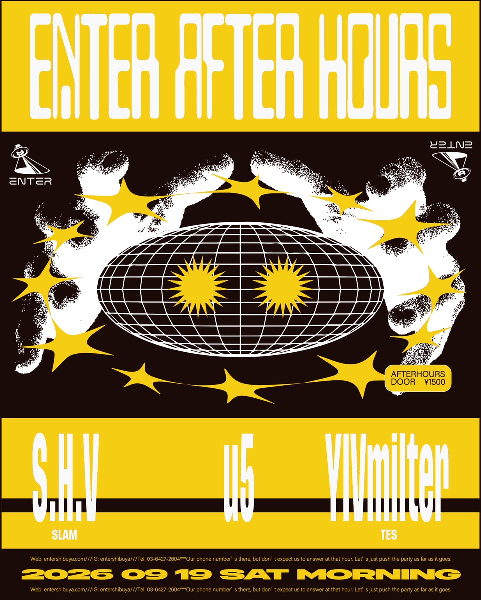 00's MEGA MIX — ENTER, 9.19（土）
