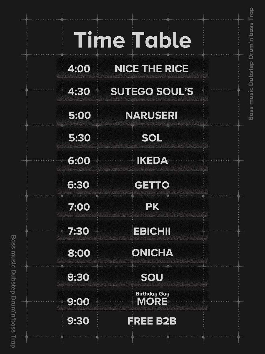 Gekko Vol.4 flyer