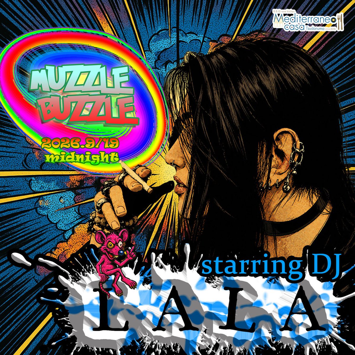MUZZLE BUZZLE flyer