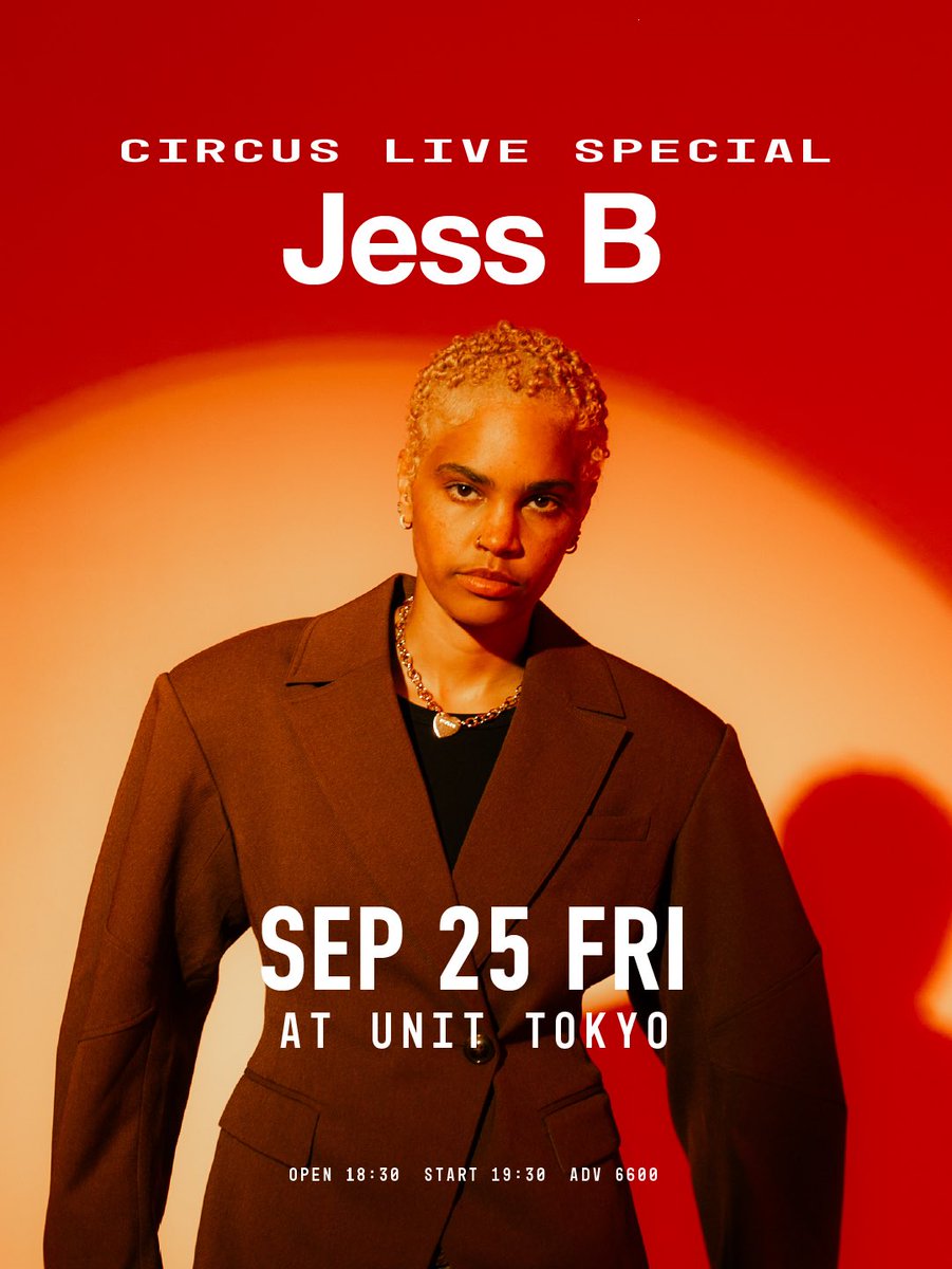 CIRCUS LIVE SPECIAL: Rejjie Snow — Circus Tokyo, 9.25（金）