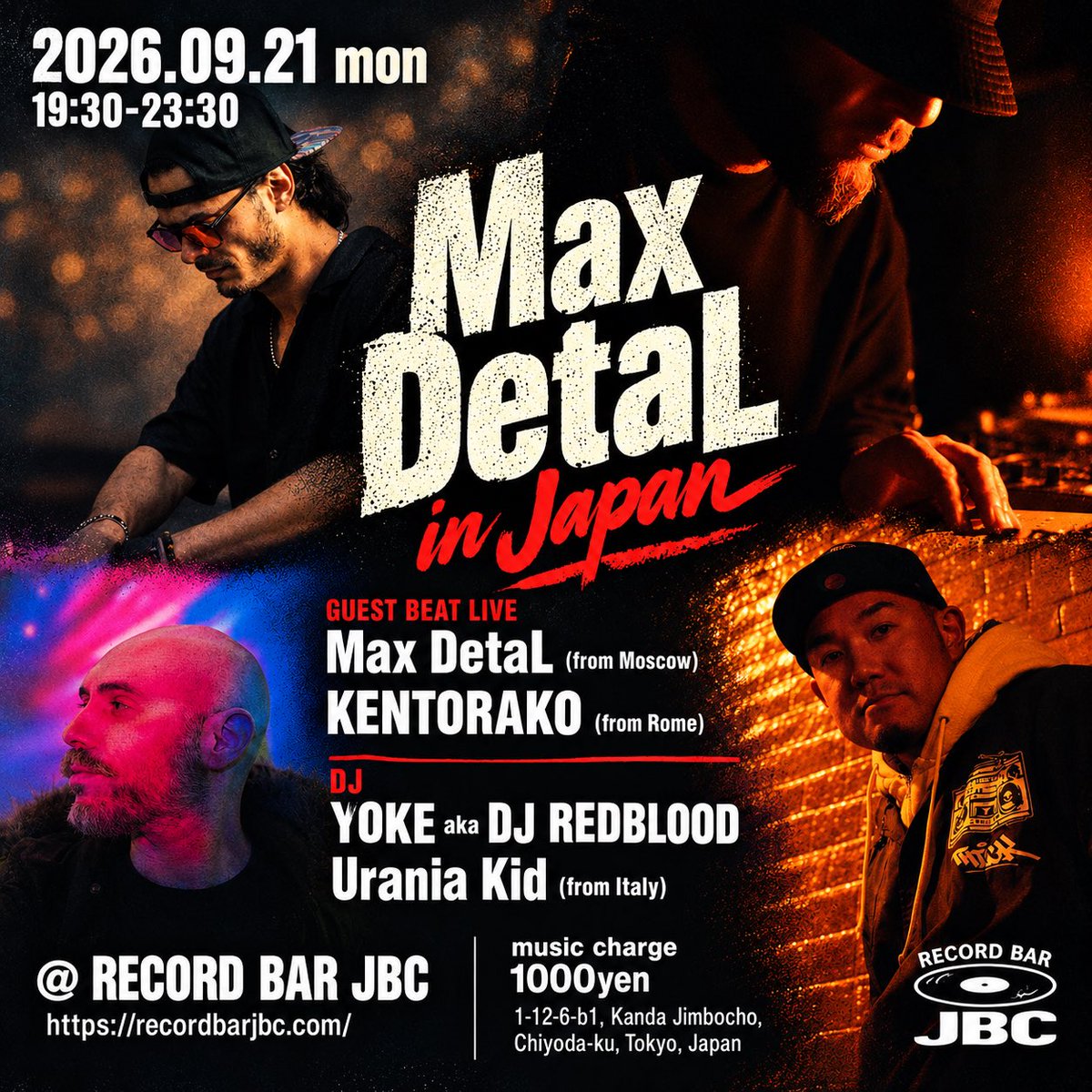 Max DetaL in Japan flyer