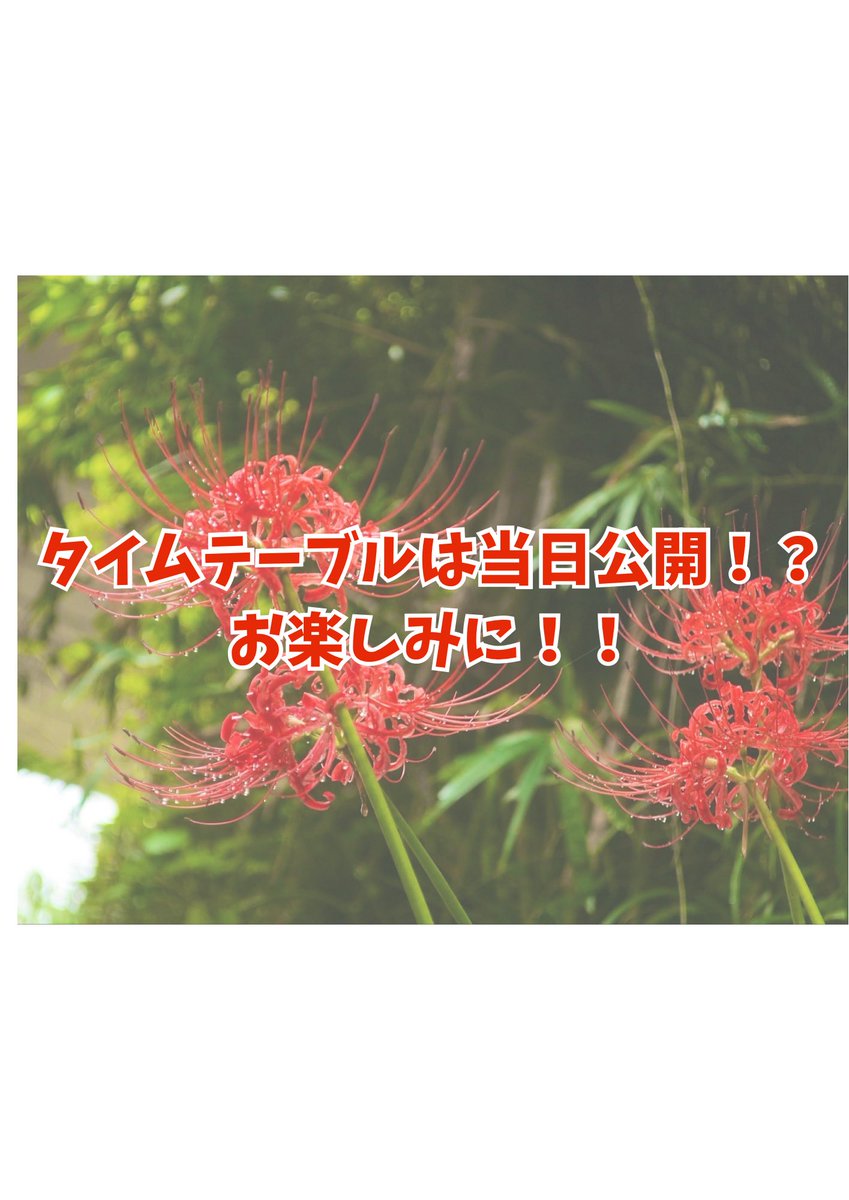 リコリコのちさと生誕 flyer