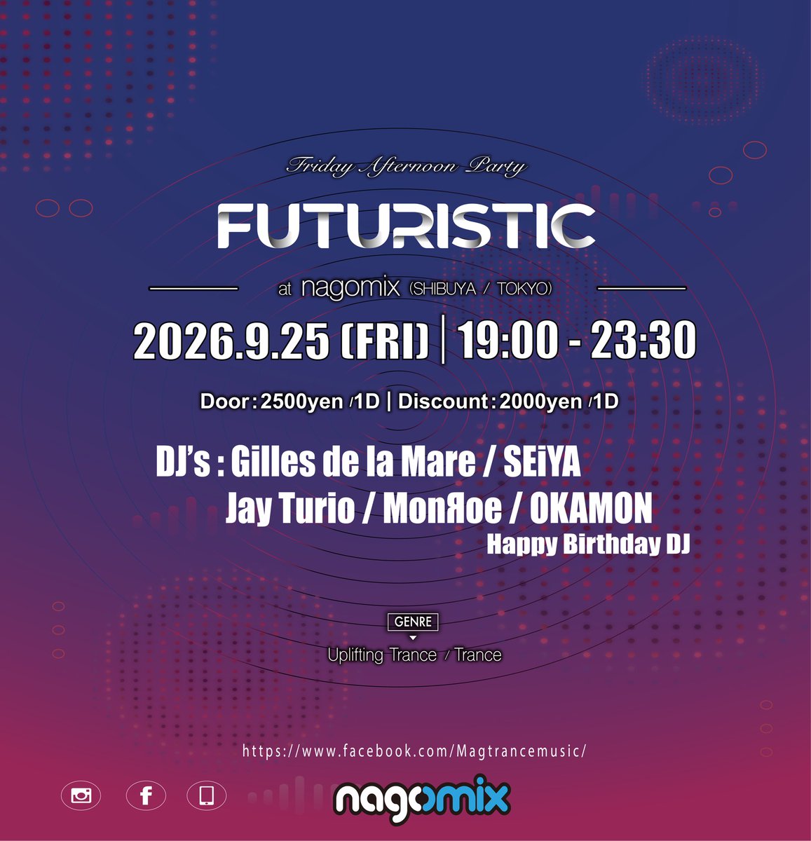 FUTURISTIC flyer